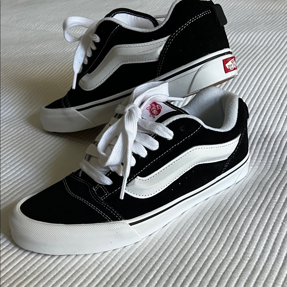 Vans Classic Black and White Sneakers